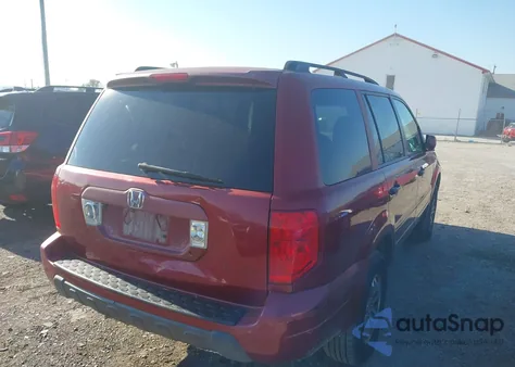 2003 Honda Pilot Ex-L из США, поврежденный, VIN 2HKYF18643H501979